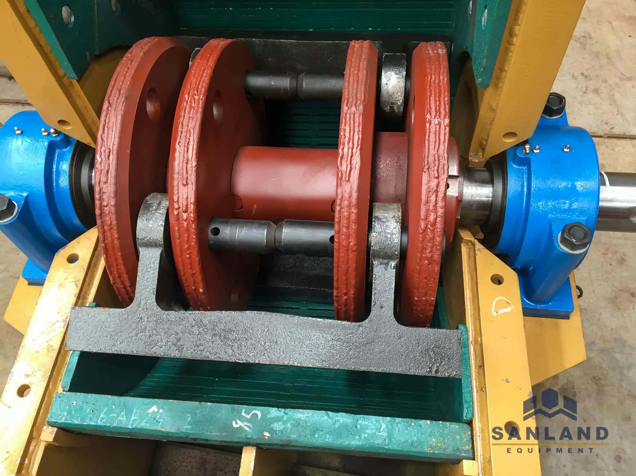 1) AB hammer mill rotor with hammer