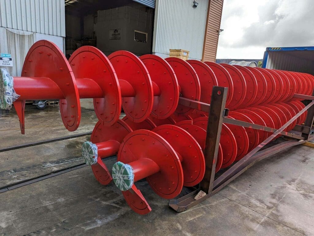 4) Sand Washer Screw Augers