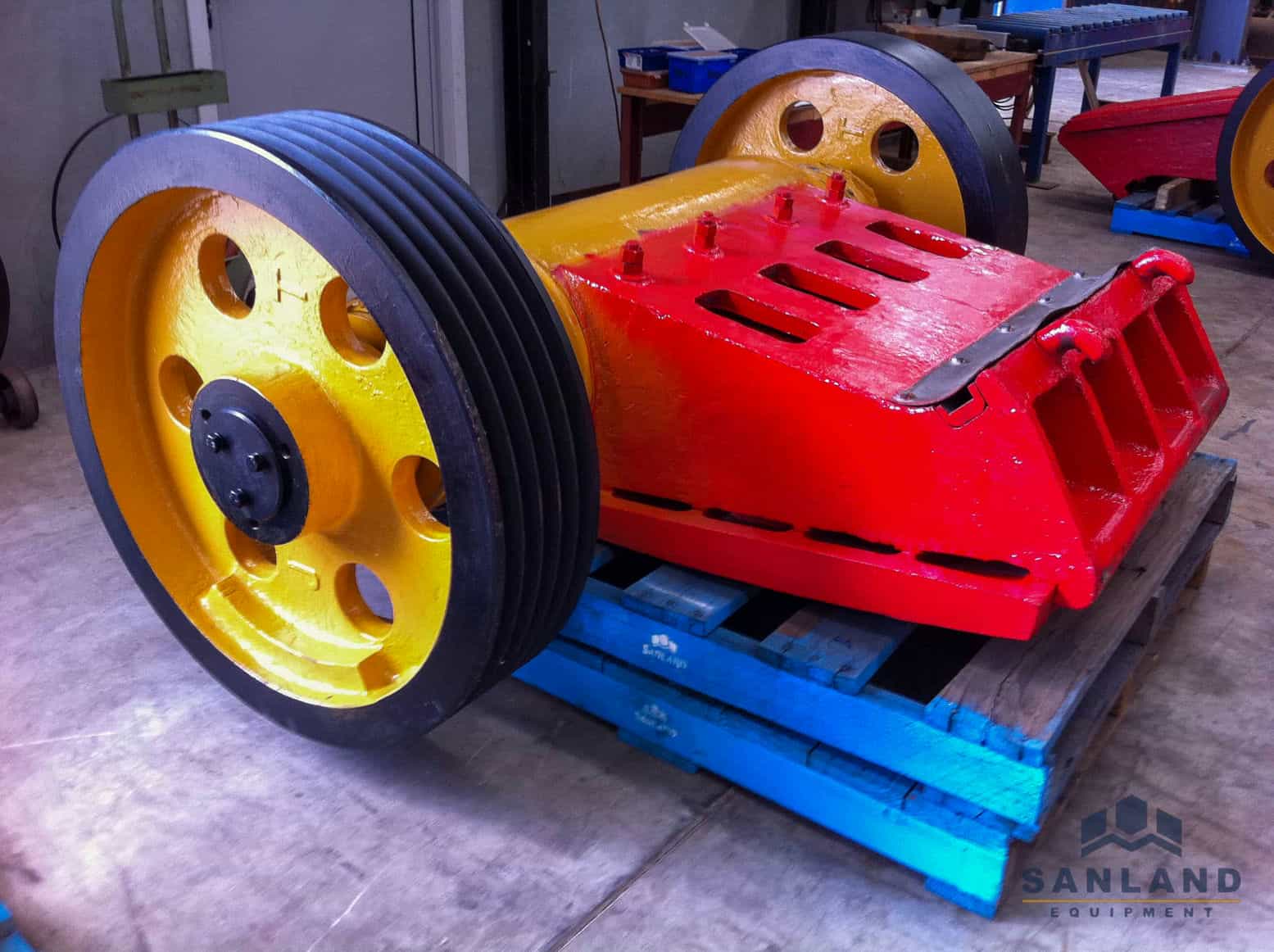 Jaw Crusher Shaft) Jaw Crusher Assembly